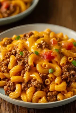 Cheesy Beef Taco Pasta