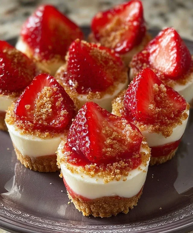Cheesecake Deviled Strawberries