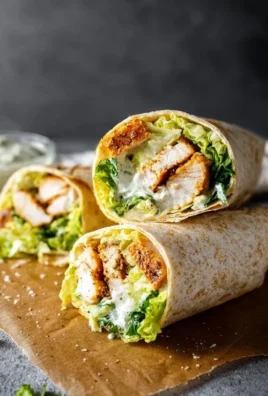 Chicken Caesar Wraps