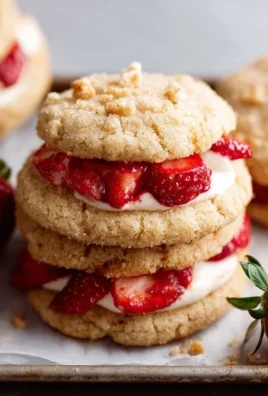Strawberry Shortcake Cookies