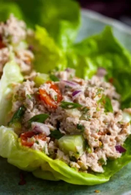Tuna Lettuce Wraps