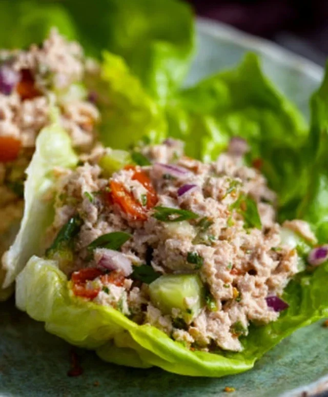 Tuna Lettuce Wraps