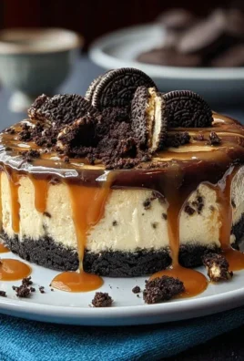 Oreo & Caramel Cheesecake