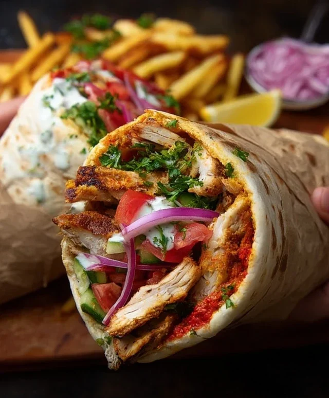 Chicken Shawarma Wrap