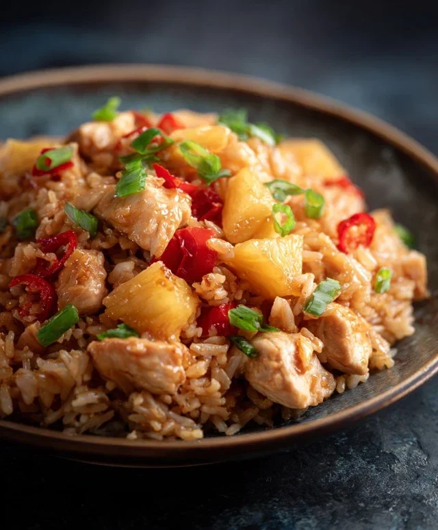 Pineapple Chicken and Rice