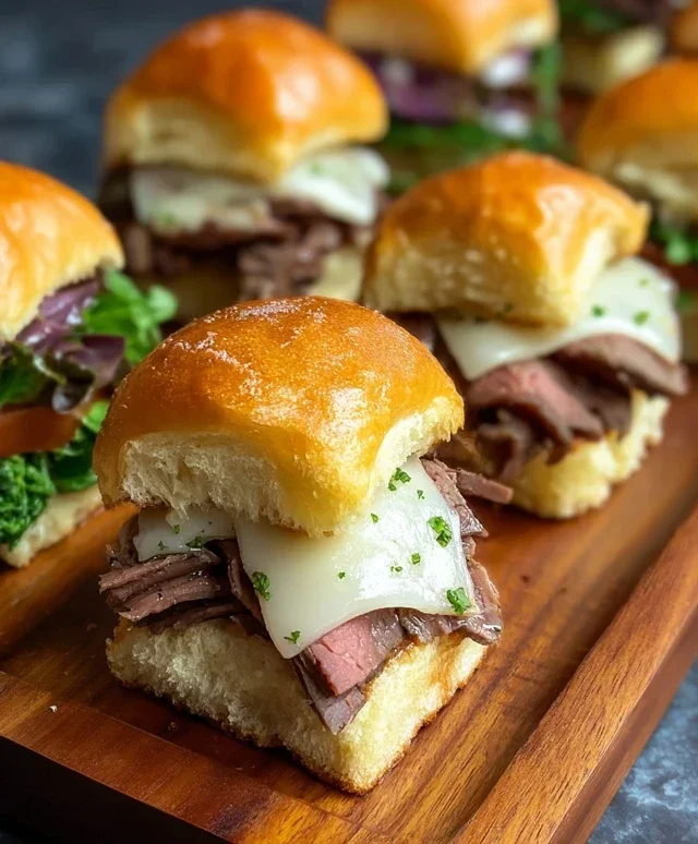 Roast Beef Sliders