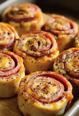 Beef Beef Ham and Cheese Pinwheels