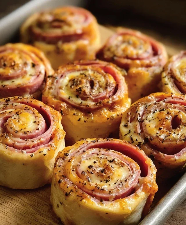 Beef Beef Ham and Cheese Pinwheels