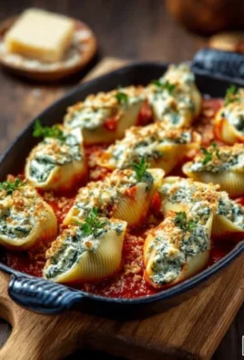 Spinach and Ricotta Stuffed Shells Recipe