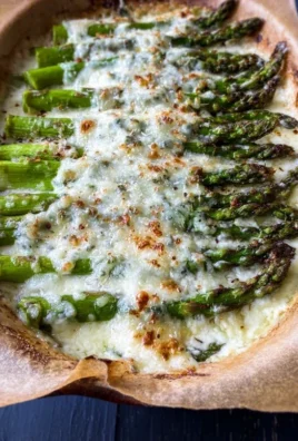 Savory Asparagus And Cheese Bake