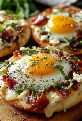 English Muffin Breakfast Pizza