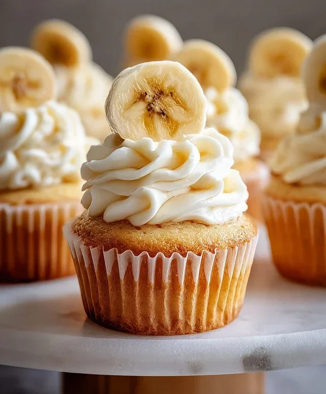 Banana Pudding Cupcakes