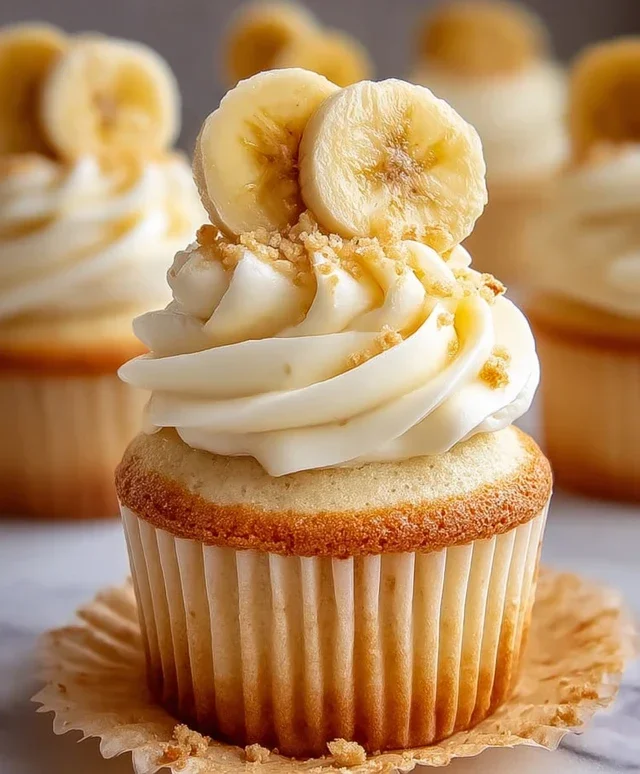 Banana Pudding Cupcakes