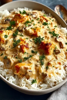 Creamy Smothered Chicken and Rice