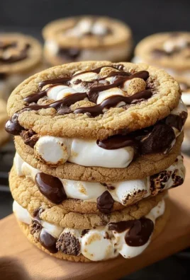S'mores Cookies and Cream Cookies