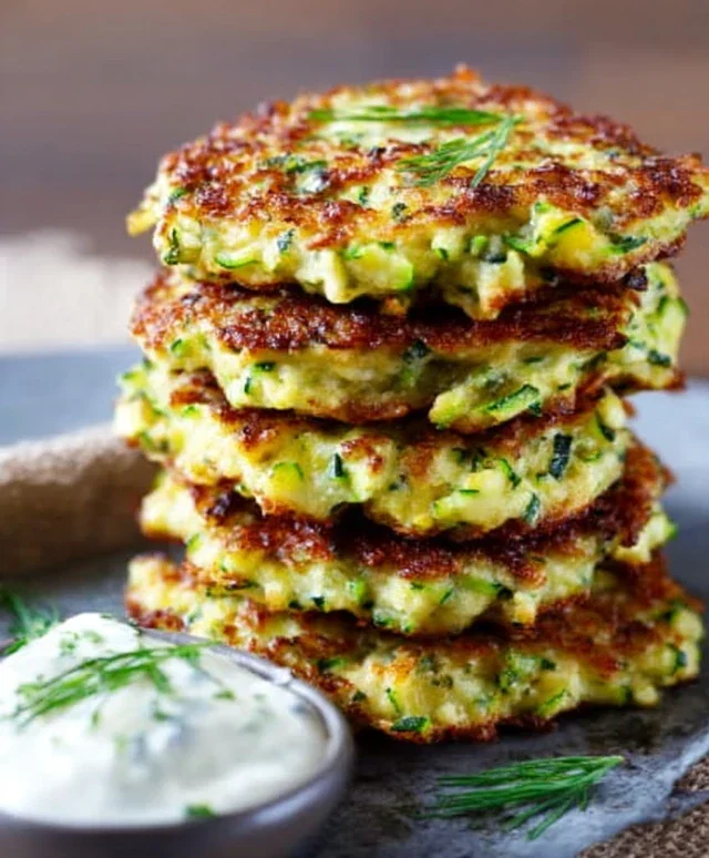 Crispy and Easy Zucchini Fritters Recipe