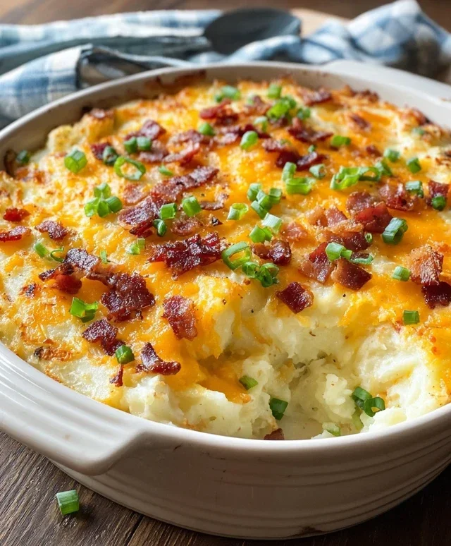 Twice Baked Potato Casserole
