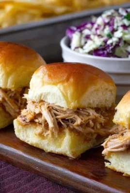 Crock Pot Mississippi Chicken Sliders