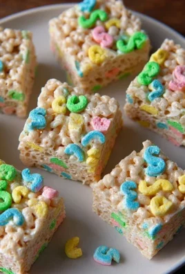 Lucky Charms Rice Krispie Treats