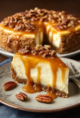 Pecan Caramel Cheesecake