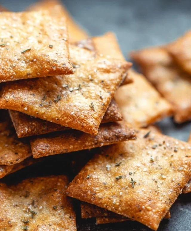 Keto Crackers (2 ingredients!)