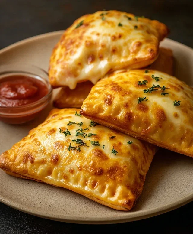 Cheesy Pizza Pockets