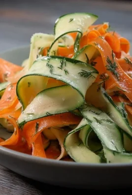 Carrot and Cucumber Ribbon Salad