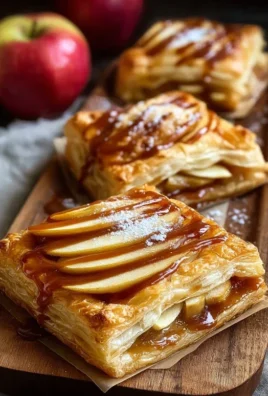 Caramel Apple Puff Pastries