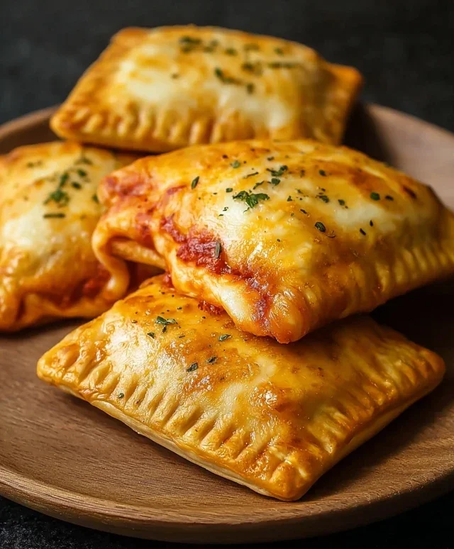 Cheesy Pizza Pockets