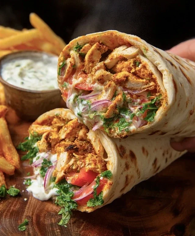 Chicken Shawarma Wrap