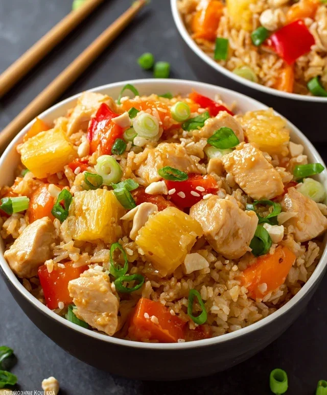 Pineapple Chicken and Rice