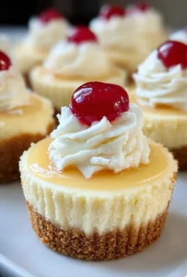 Super Easy Mini Cheesecakes with Vanilla Wafer Crust