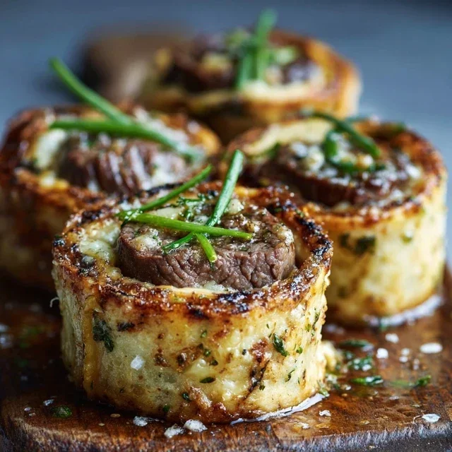 Cheesy Steak Pinwheels