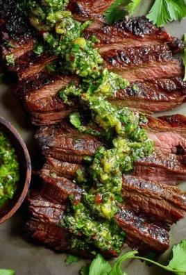 Skirt Steak Marinade Recipe with Chimichurri Recipe