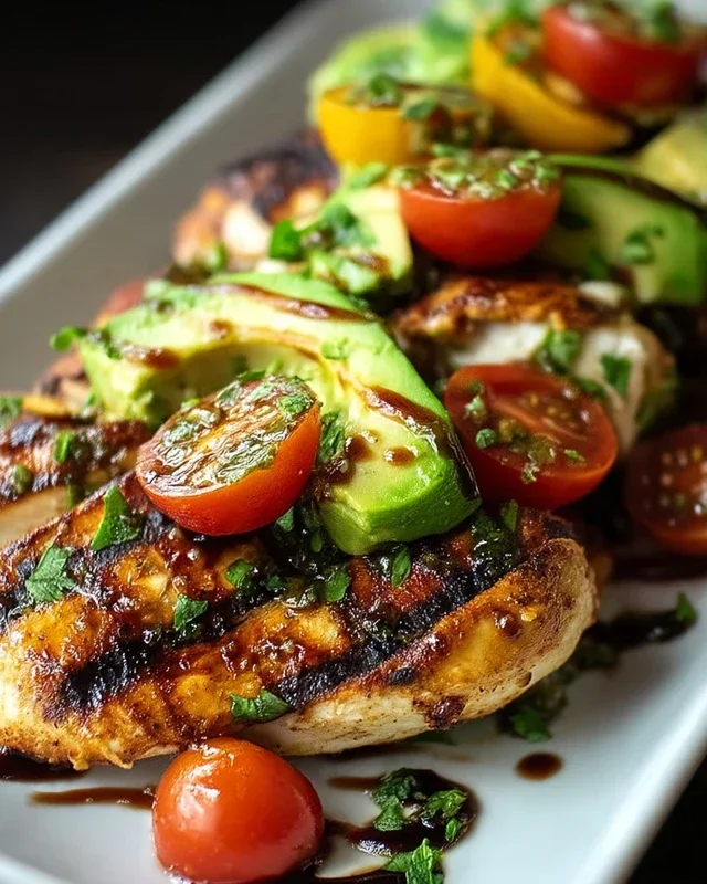 Grilled California Avocado Chicken Recipe