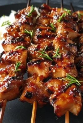 Teriyaki Chicken Skewers