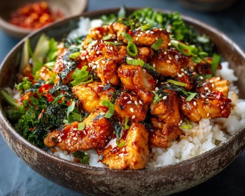 Sweet and Spicy Honey Pepper Chicken