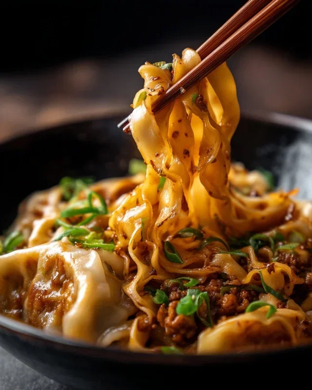 Potsticker Noodle Bowl