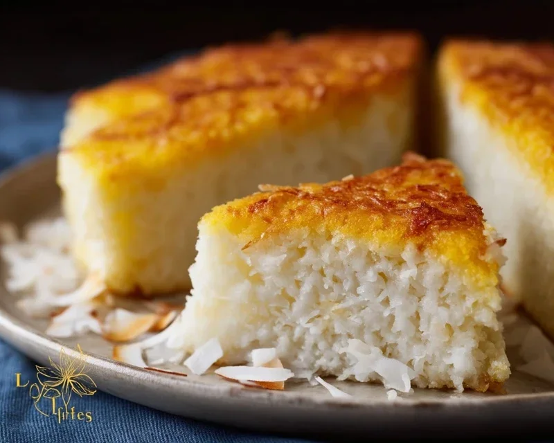Sticky Coconut Cake