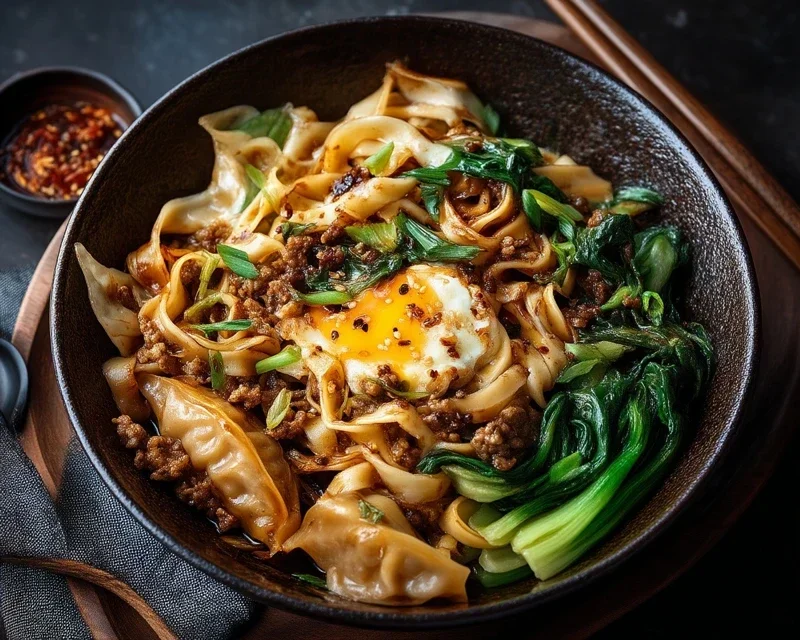 Potsticker Noodle Bowl