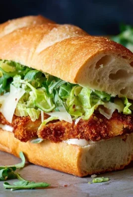 Crispy Chicken Caesar Sandwich