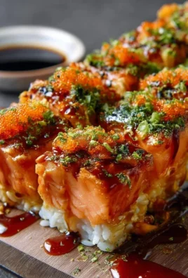 Spicy Salmon Sushi Bake Recipe