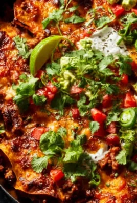 Beef Skillet Enchiladas