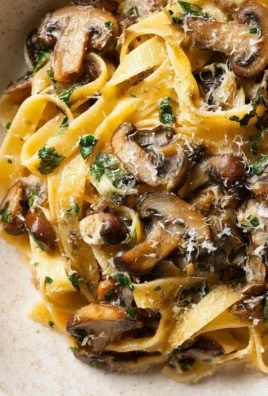 Garlic Mushroom Pasta