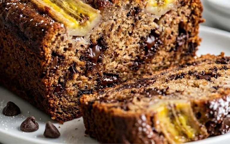 Easy Chocolate Chip Banana Bread