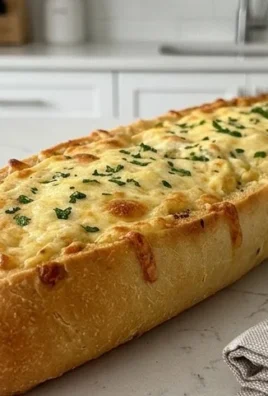 BEST CHEESY GARLIC BREAD RECIPE