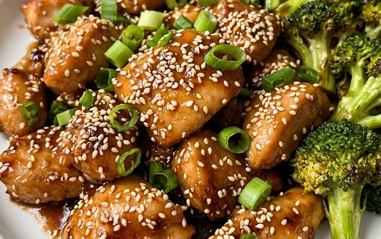 Healthy Sesame Chicken