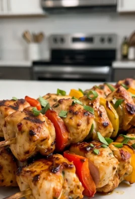 Air Fryer Chicken Skewers (VIDEO)