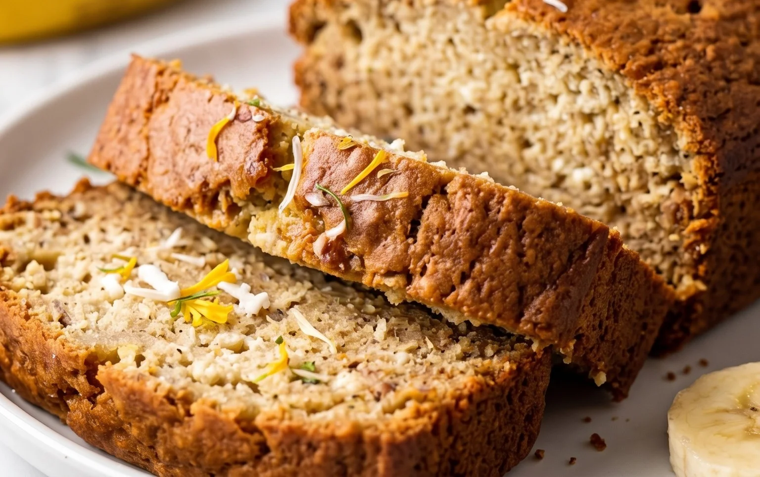 Cottage Cheese Banana Bread