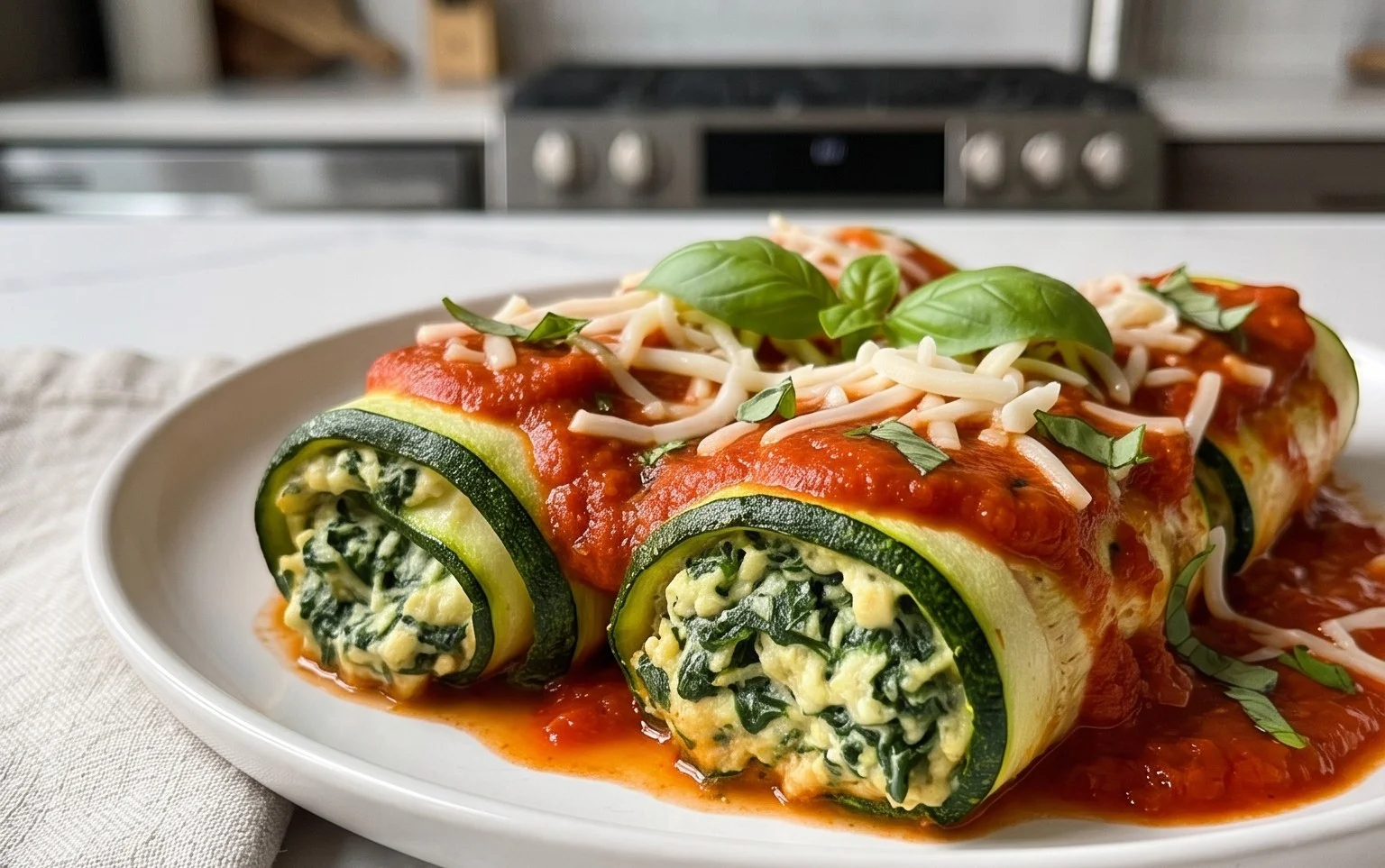 Vegan Zucchini Rollatini